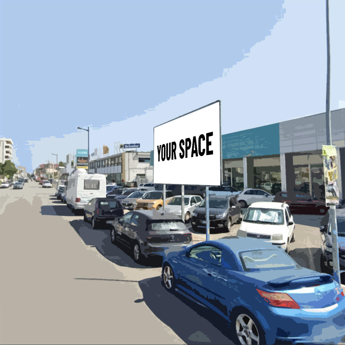 SPAZIO PUBBLICITARIO 600 x 300 Via Nazionale Adriatica Nord (PESCARA) Dal 19/10/2026 al 01/11/2026 14 giorni